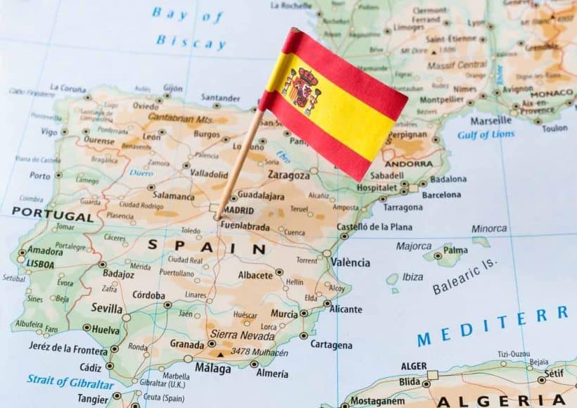 Expansion espagne carte | externalisation développement commercial europe du sud